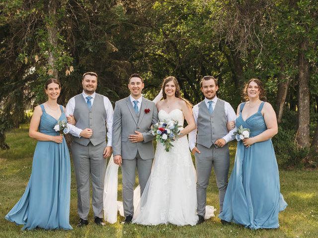 Landon and Christina's wedding in Kinistino, Saskatchewan 3