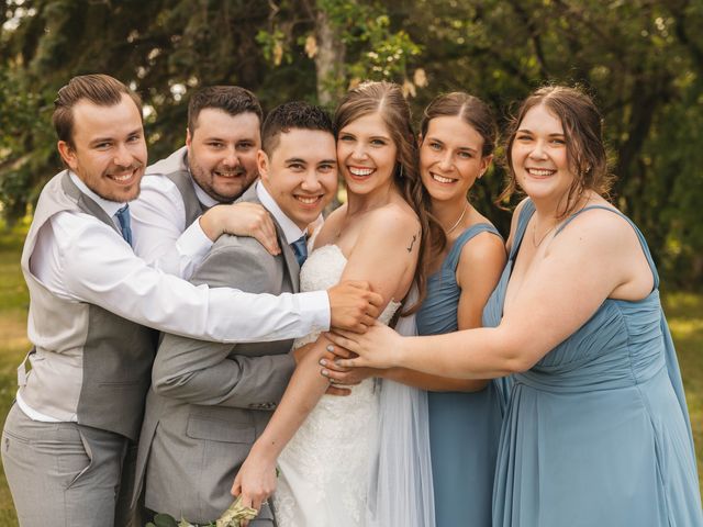 Landon and Christina's wedding in Kinistino, Saskatchewan 4