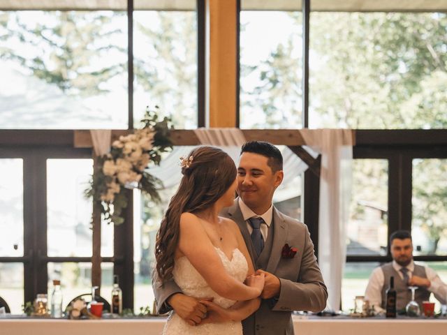 Landon and Christina's wedding in Kinistino, Saskatchewan 7