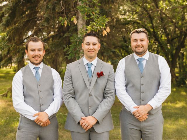 Landon and Christina's wedding in Kinistino, Saskatchewan 12