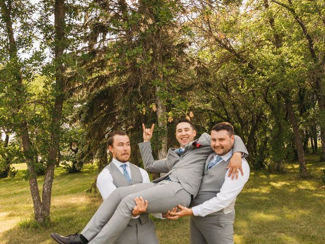 Landon and Christina's wedding in Kinistino, Saskatchewan 16