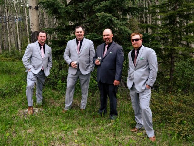 Kyle  and Cheyenne&apos;s wedding in Jasper, Alberta 3