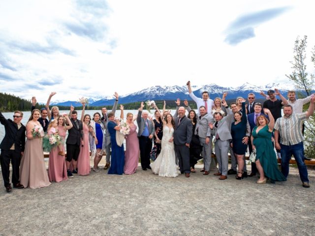 Kyle  and Cheyenne&apos;s wedding in Jasper, Alberta 7