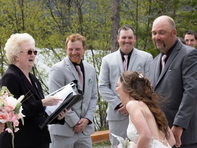 Kyle  and Cheyenne&apos;s wedding in Jasper, Alberta 8