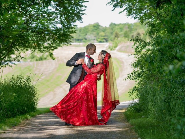 Nafees and Sanjina&apos;s wedding in King City, Ontario 11