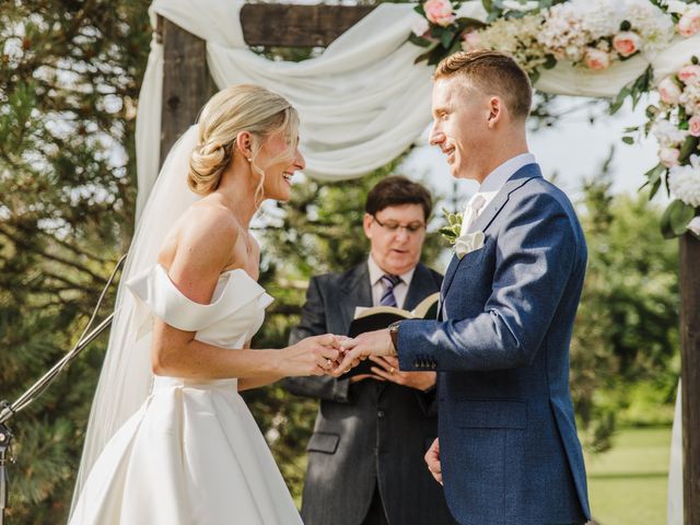 Josh and Kaitlyn&apos;s wedding in Claremont, Ontario 9