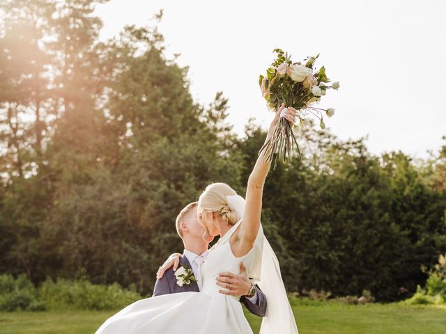 Josh and Kaitlyn&apos;s wedding in Claremont, Ontario 75