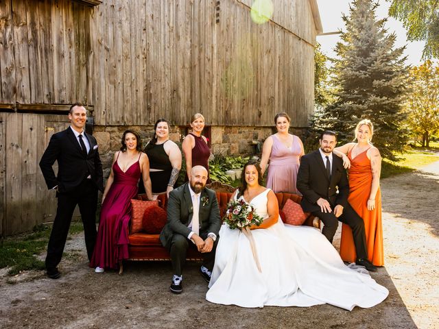 Rick and Heather's wedding in Port Perry, Ontario 1