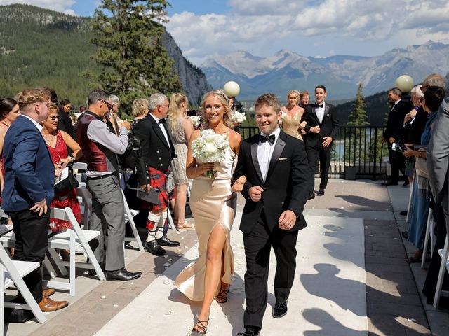 Alisa and Kevin&apos;s wedding in Banff, Alberta 44