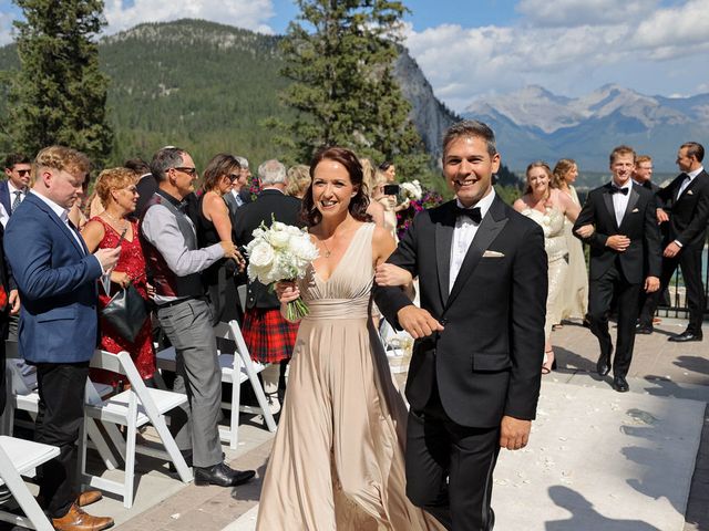 Alisa and Kevin&apos;s wedding in Banff, Alberta 46
