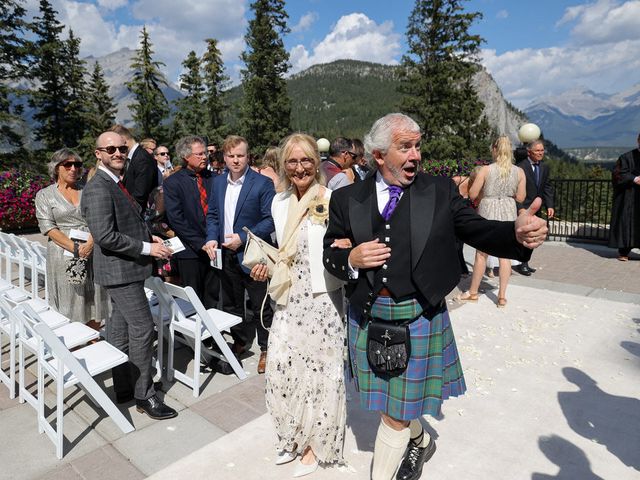 Alisa and Kevin&apos;s wedding in Banff, Alberta 49