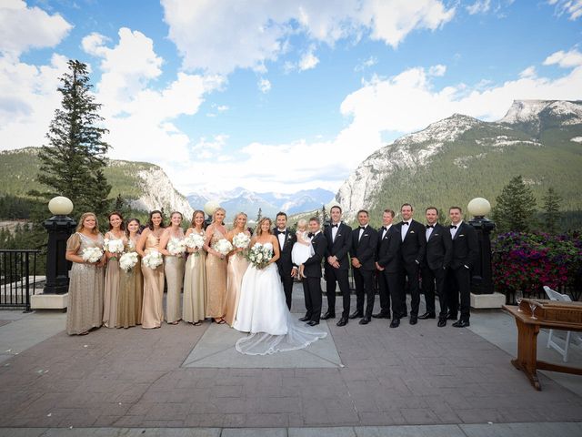 Alisa and Kevin&apos;s wedding in Banff, Alberta 54