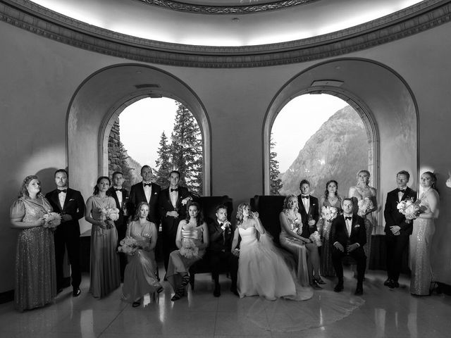 Alisa and Kevin&apos;s wedding in Banff, Alberta 59