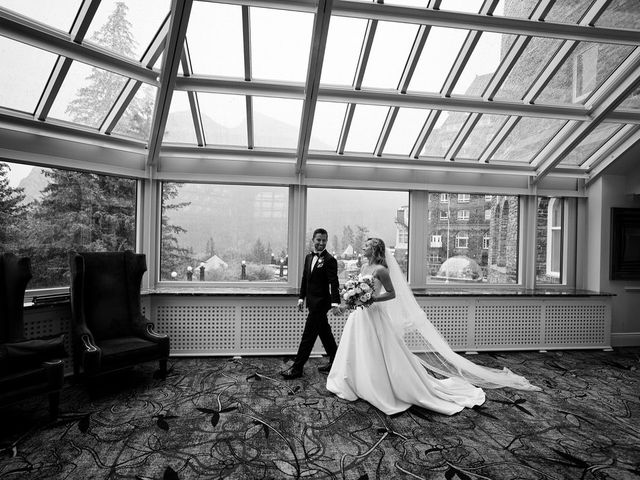 Alisa and Kevin&apos;s wedding in Banff, Alberta 62