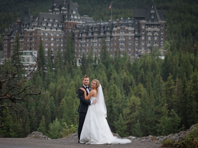 Alisa and Kevin&apos;s wedding in Banff, Alberta 76