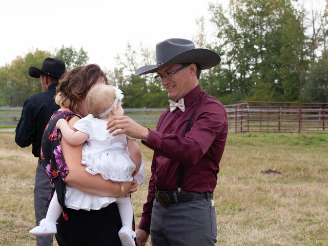 Chalmers and Bell&apos;s wedding in Carstairs, Alberta 15