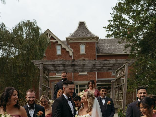 Mack and Aimee's wedding in Alton, Ontario 1