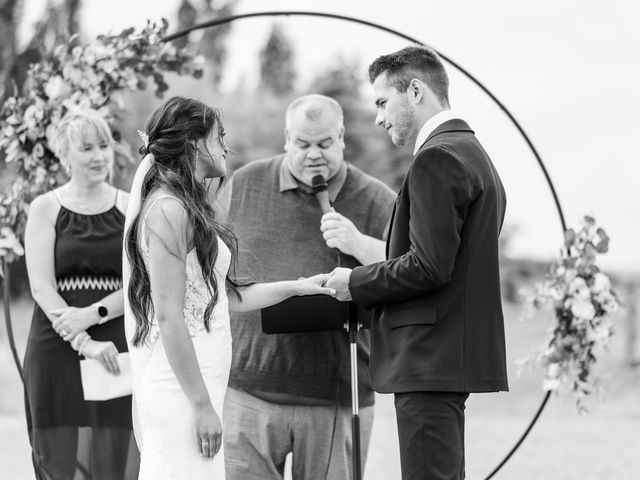 Connor and Hannah&apos;s wedding in Lacombe County, Alberta 63