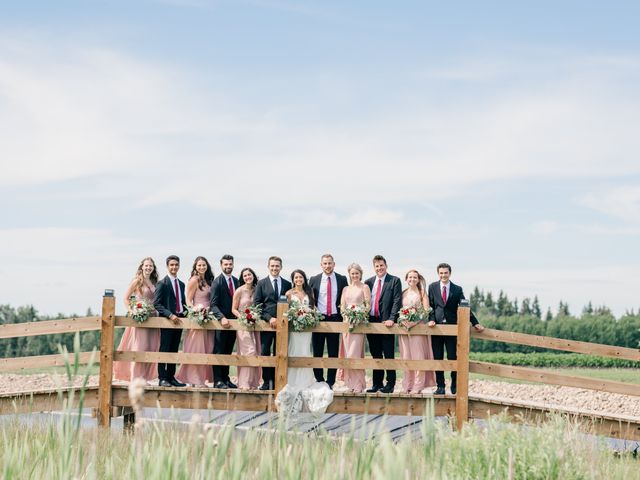 Connor and Hannah&apos;s wedding in Lacombe County, Alberta 83