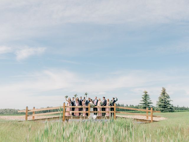 Connor and Hannah&apos;s wedding in Lacombe County, Alberta 85