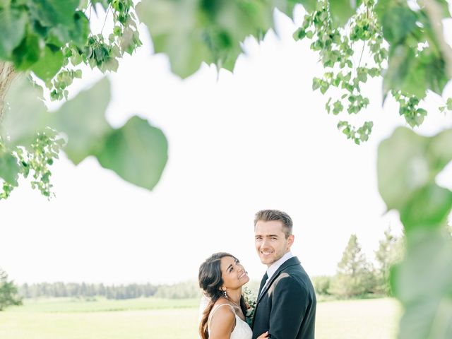 Connor and Hannah&apos;s wedding in Lacombe County, Alberta 128