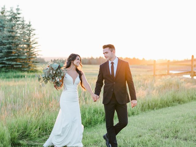 Connor and Hannah&apos;s wedding in Lacombe County, Alberta 200