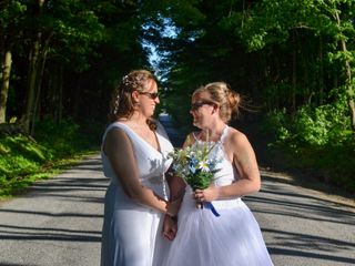 The wedding of April and Brittany