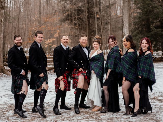 Kevin and Bonnie's wedding in Utopia, Ontario 30