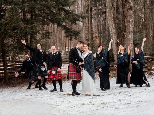 Kevin and Bonnie's wedding in Utopia, Ontario 31