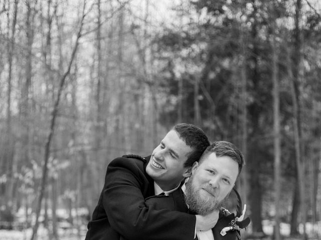 Kevin and Bonnie's wedding in Utopia, Ontario 32
