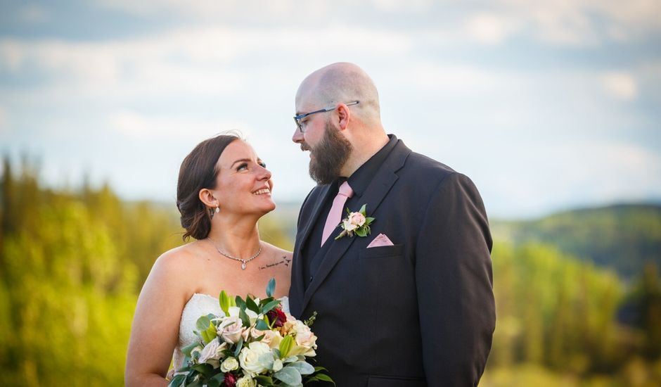 Gino  and Kiera's wedding in Cochrane, Alberta