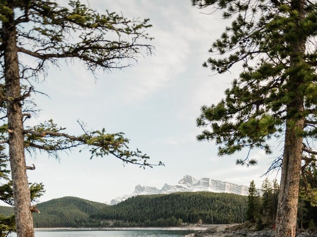 Lauren and Randy's wedding in Banff, Alberta 3