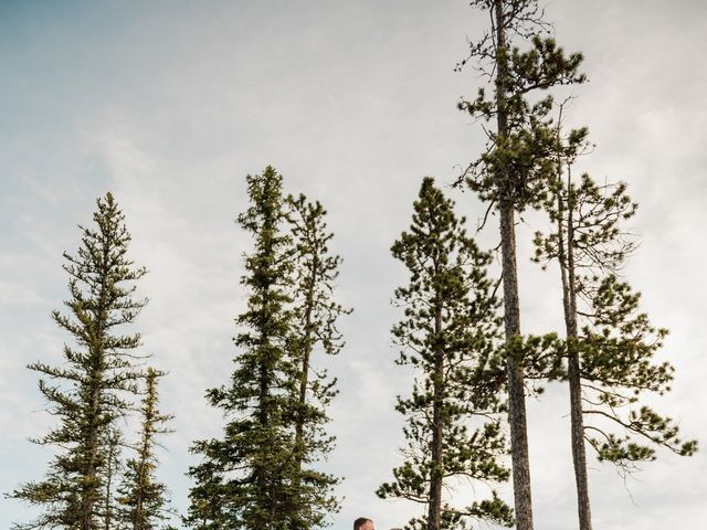 Lauren and Randy's wedding in Banff, Alberta 5