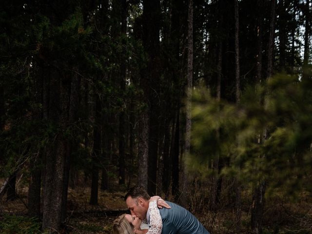 Lauren and Randy's wedding in Banff, Alberta 1