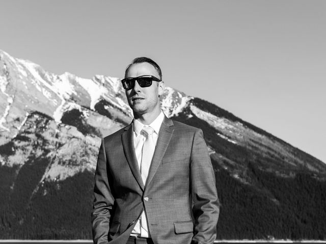 Lauren and Randy's wedding in Banff, Alberta 7