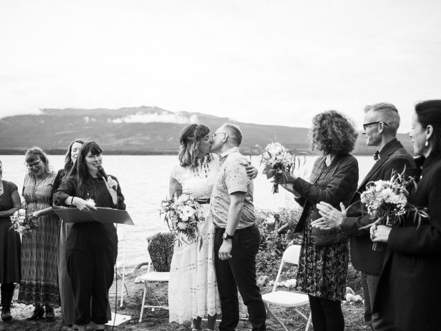 Gunnar and Sarah&apos;s wedding in Atlin, British Columbia 2