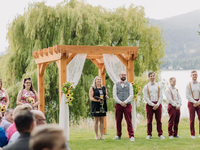 Matthew and Courtney&apos;s wedding in Chase, British Columbia 22