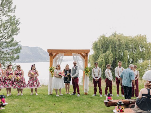 Matthew and Courtney&apos;s wedding in Chase, British Columbia 26