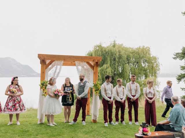 Matthew and Courtney&apos;s wedding in Chase, British Columbia 27