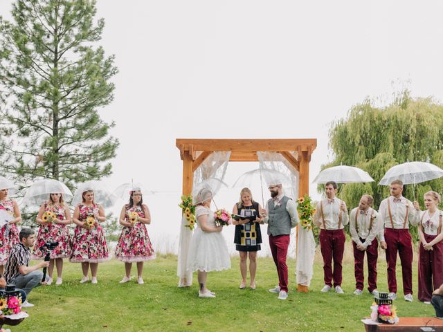 Matthew and Courtney&apos;s wedding in Chase, British Columbia 30