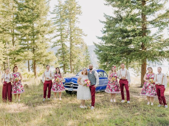 Matthew and Courtney&apos;s wedding in Chase, British Columbia 39