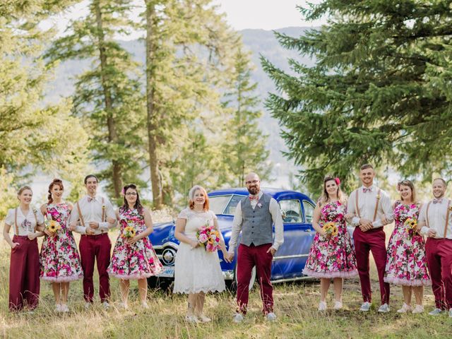 Matthew and Courtney&apos;s wedding in Chase, British Columbia 40