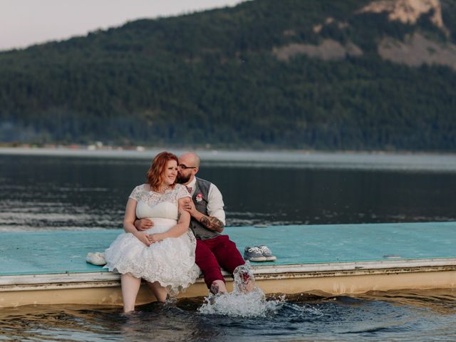 Matthew and Courtney&apos;s wedding in Chase, British Columbia 68