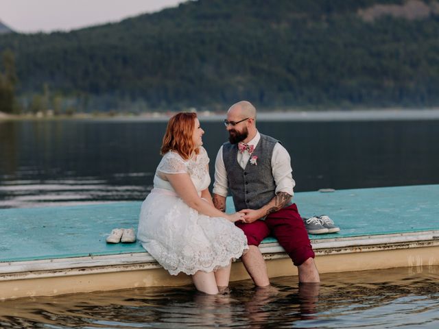 Matthew and Courtney&apos;s wedding in Chase, British Columbia 70