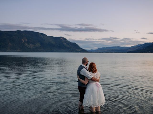 Matthew and Courtney&apos;s wedding in Chase, British Columbia 72