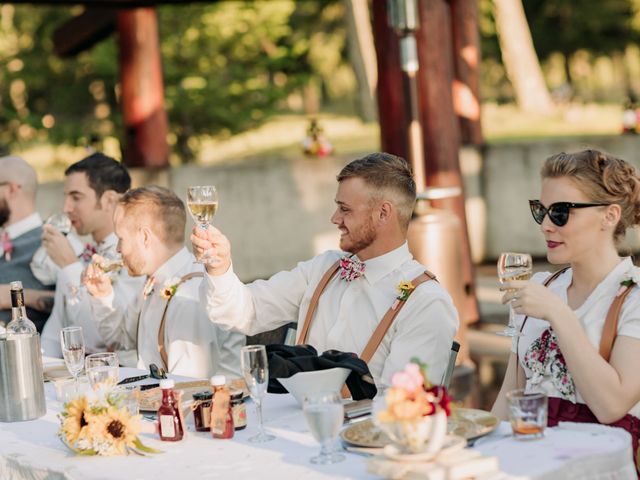 Matthew and Courtney&apos;s wedding in Chase, British Columbia 92