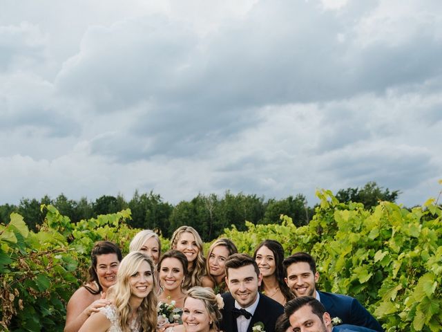 Vincent and Stephanie&apos;s wedding in Saint-Basile-le-Grand, Quebec 16