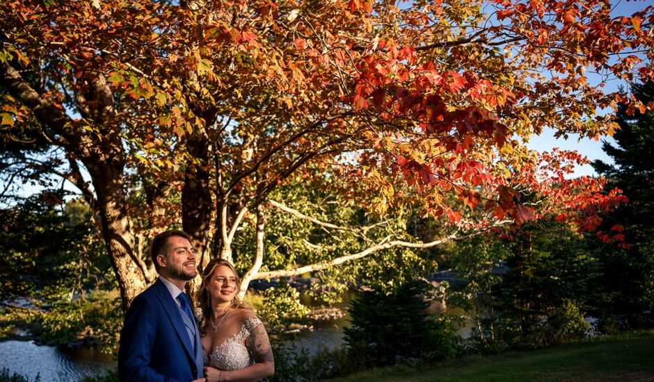 Alexander Larson and Nicole Roach's wedding in Liscomb, Nova Scotia