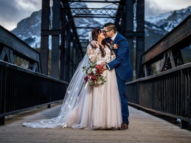 Tamara and Troy&apos;s wedding in Canmore, Alberta 18
