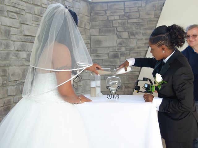 Kennesha and Shelamaze&apos;s wedding in Scarborough, Ontario 1